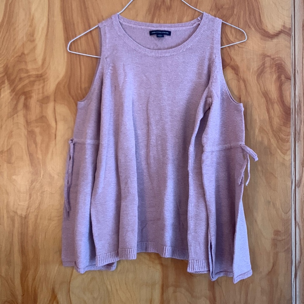 American Eagle cold shoulder sweater